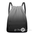 Ineo Sports Waterproof Sack Pack Gymsack Γυμναστήριο Cinch Sack Drawstring Backpack Bag Bag Custom Logo